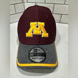 Minnesota Gophers Maroon Gray New Era Fitted  hat - Medium-Large